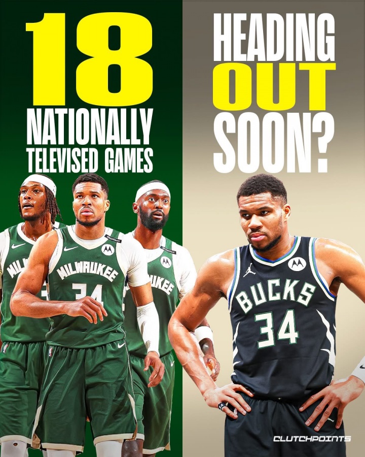 星空体育官网-逐渐落幕？坐拥字母哥的雄鹿新赛季全美直播18场 较上赛季少了9场